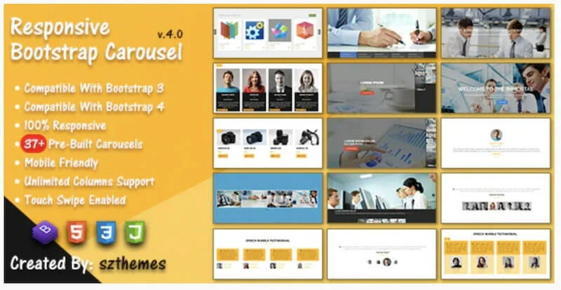 Responsive Bootstrap Carousel