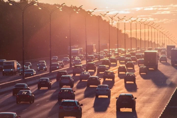 more traffic sun