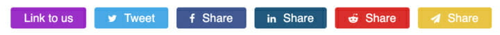 social share buttons